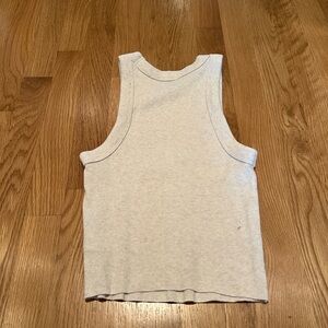 Aerie Sleeveless Top in Cream XS